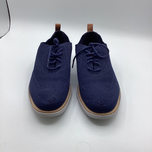 Men’s Cole Haan Grand Evolution Stitchlite Navy Oxford Shoes Size 7.5